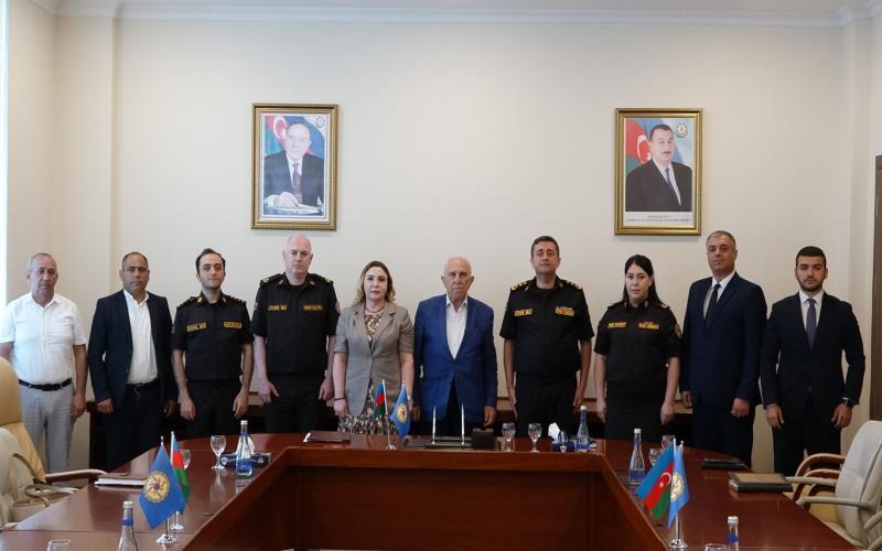 /FHN yanında İctimai şuranın üzvləri Nazirliyin strukturunda görüş keçiriblər - FOTOLAR